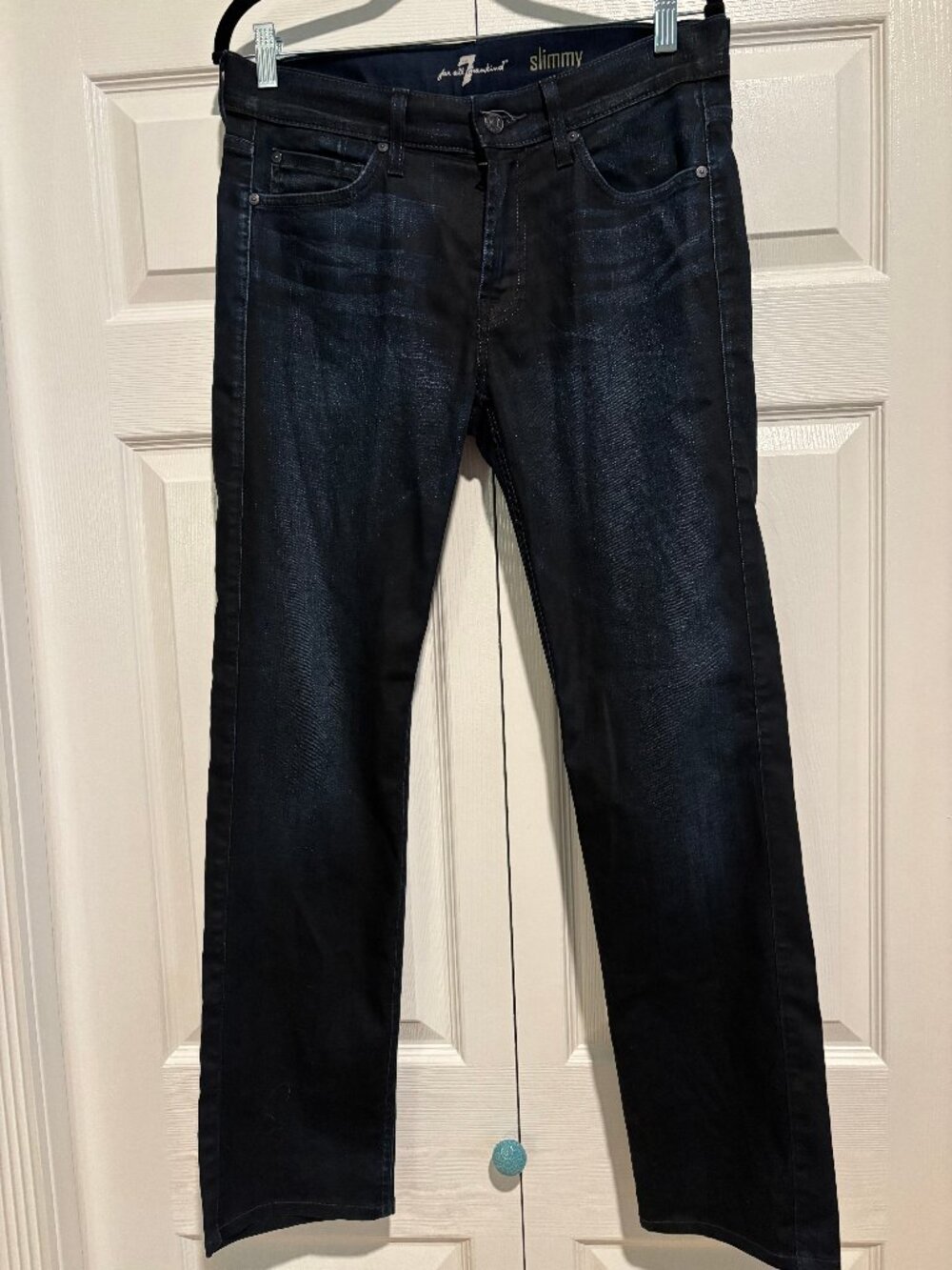 Men's 7 For All Mankind Slimmy Straight Leg Jeans Size 31